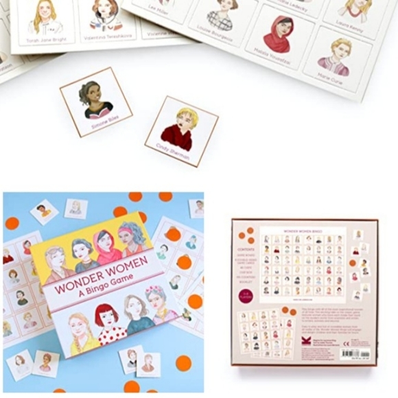 Wonder Women: A Bingo Game BRAND NEW IN BOX Gift Inspiring Around the World - Picture 3 of 7